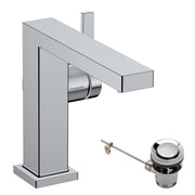Tecturis E Single lever basin mixer 110 Fine CoolStart EcoSmart+ with pop up-waste set
