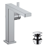 Tecturis E Single lever basin mixer 150 Fine CoolStart EcoSmart+ with push-open waste set