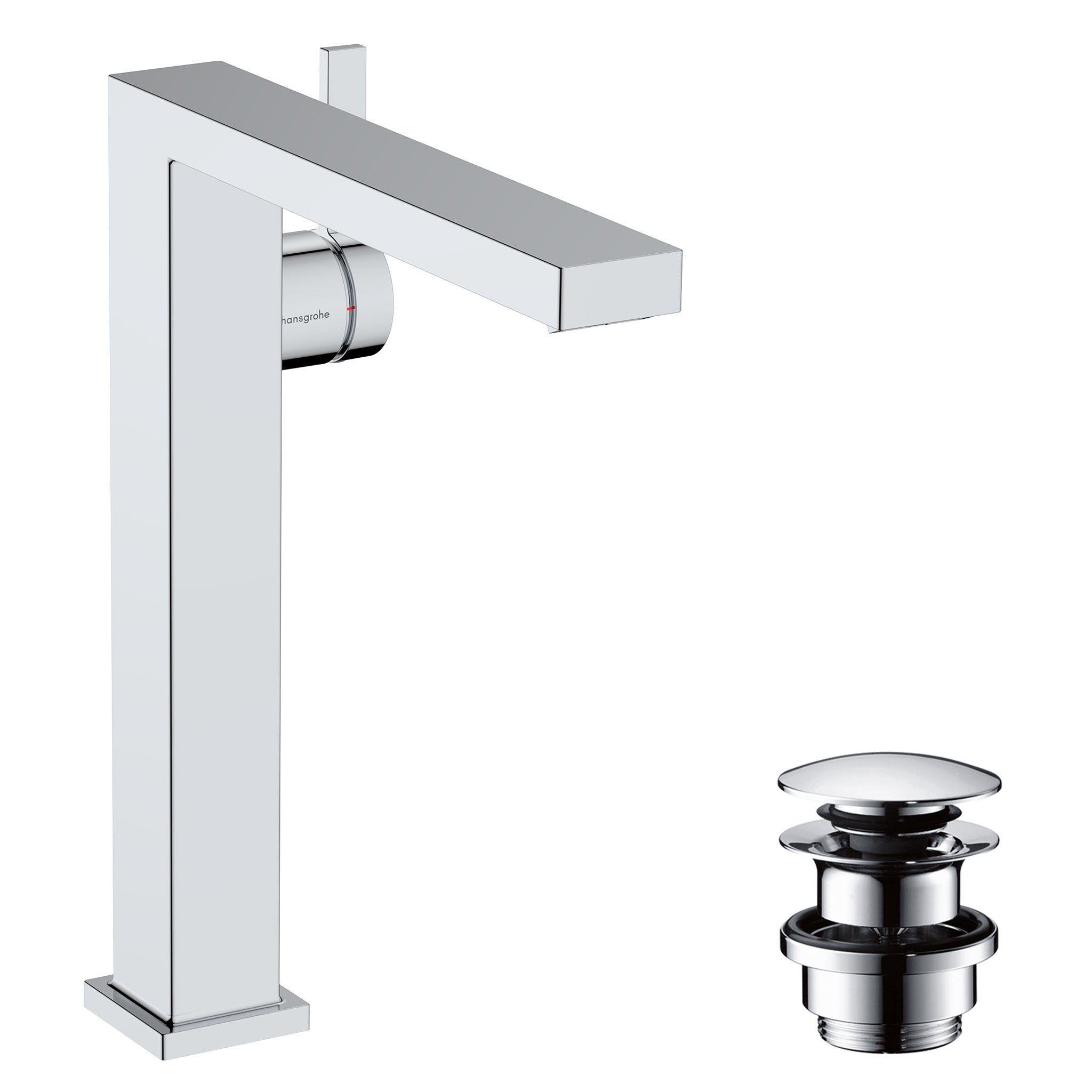 Tecturis E Single lever basin mixer 240 Fine CoolStart EcoSmart+ for wash bowls with push-open waste set