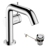 Tecturis S Single lever basin mixer 110 Fine CoolStart EcoSmart+ with pop up-waste set