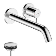 Tecturis S Single lever basin mixer for concealed installation wall-mounted EcoSmart+ with spout 22,5 cm