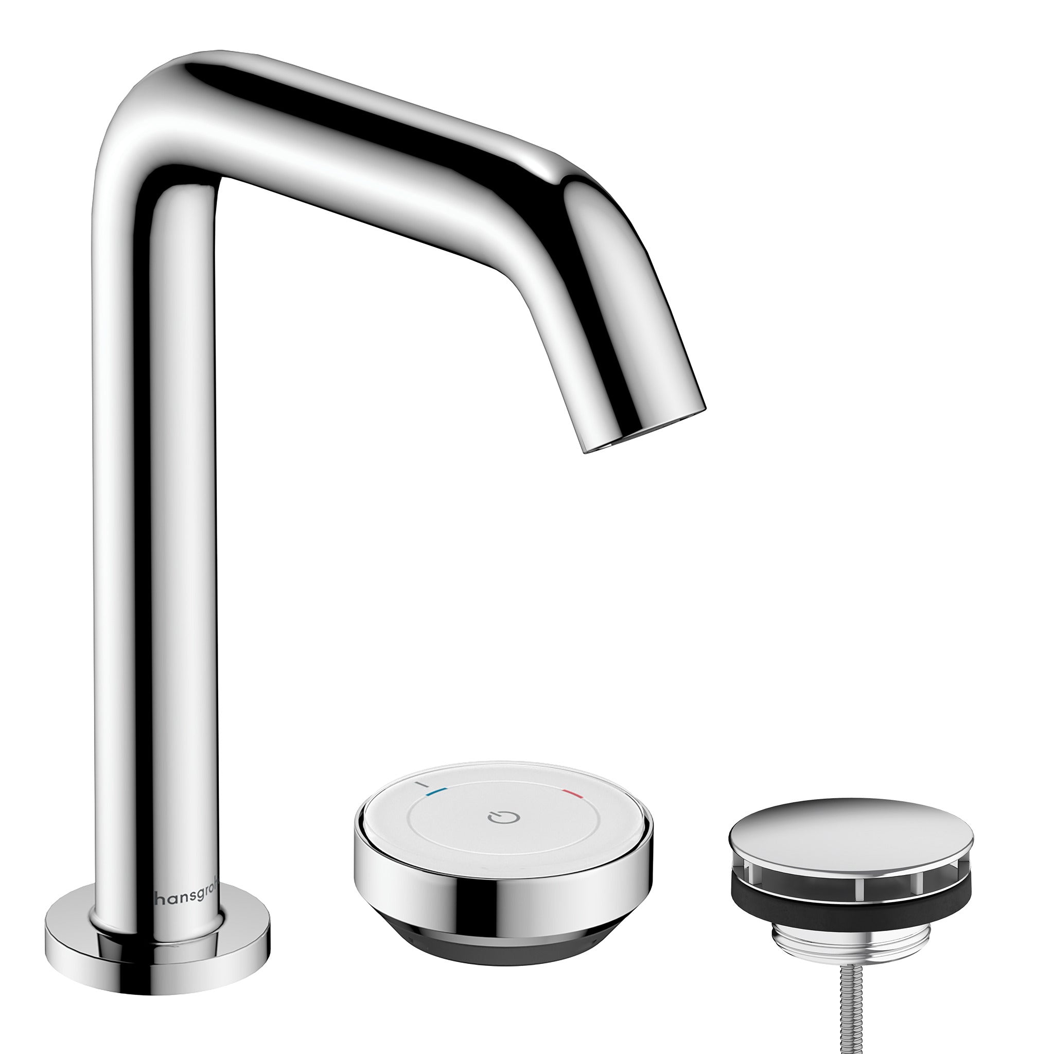 Tecturis S 2-hole basin mixer 150 CoolStart EcoSmart+ with waste set