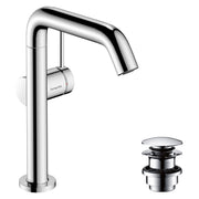 Tecturis S Single lever basin mixer 210 Fine CoolStart EcoSmart+ with swivel spout and push-open waste set