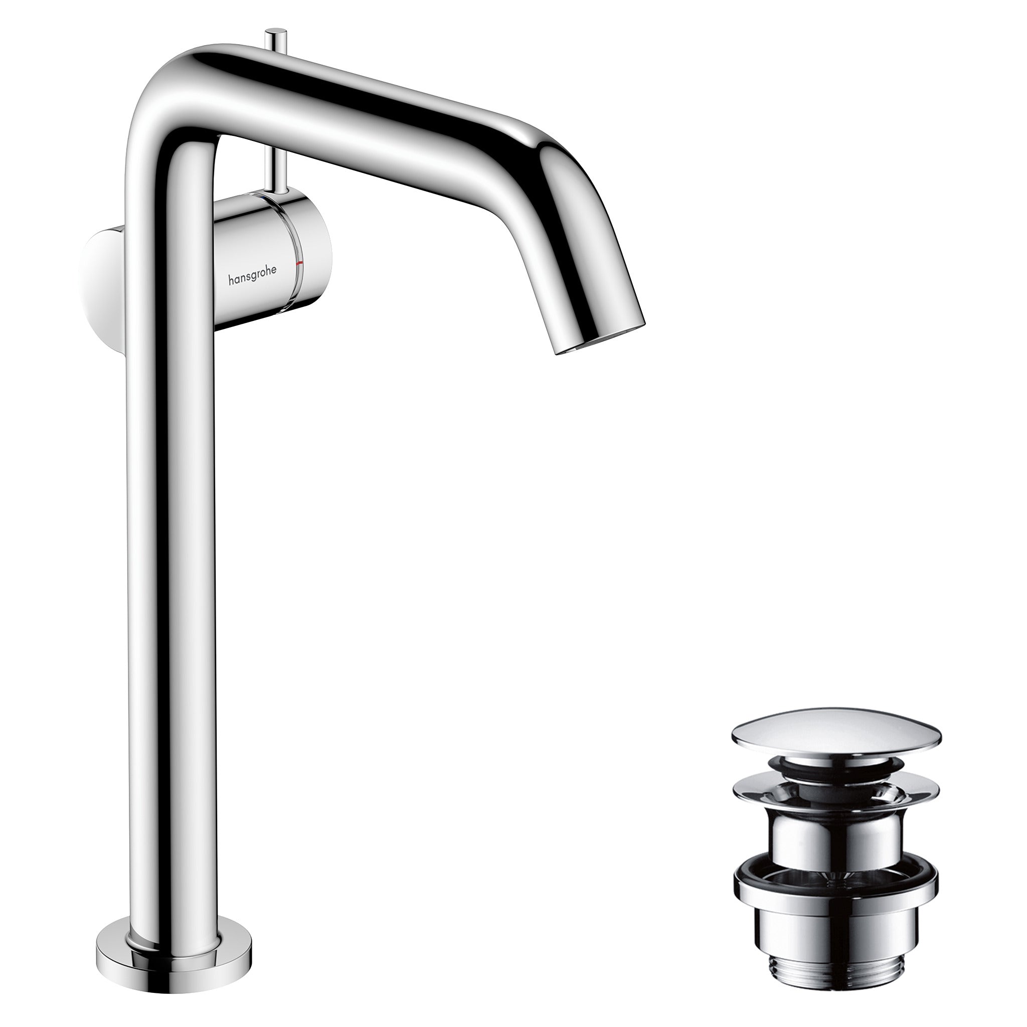 Tecturis S Single lever basin mixer 240 Fine CoolStart EcoSmart+ for wash bowls with push-open waste set