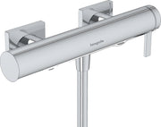 Tecturis E Single lever shower mixer for exposed installation