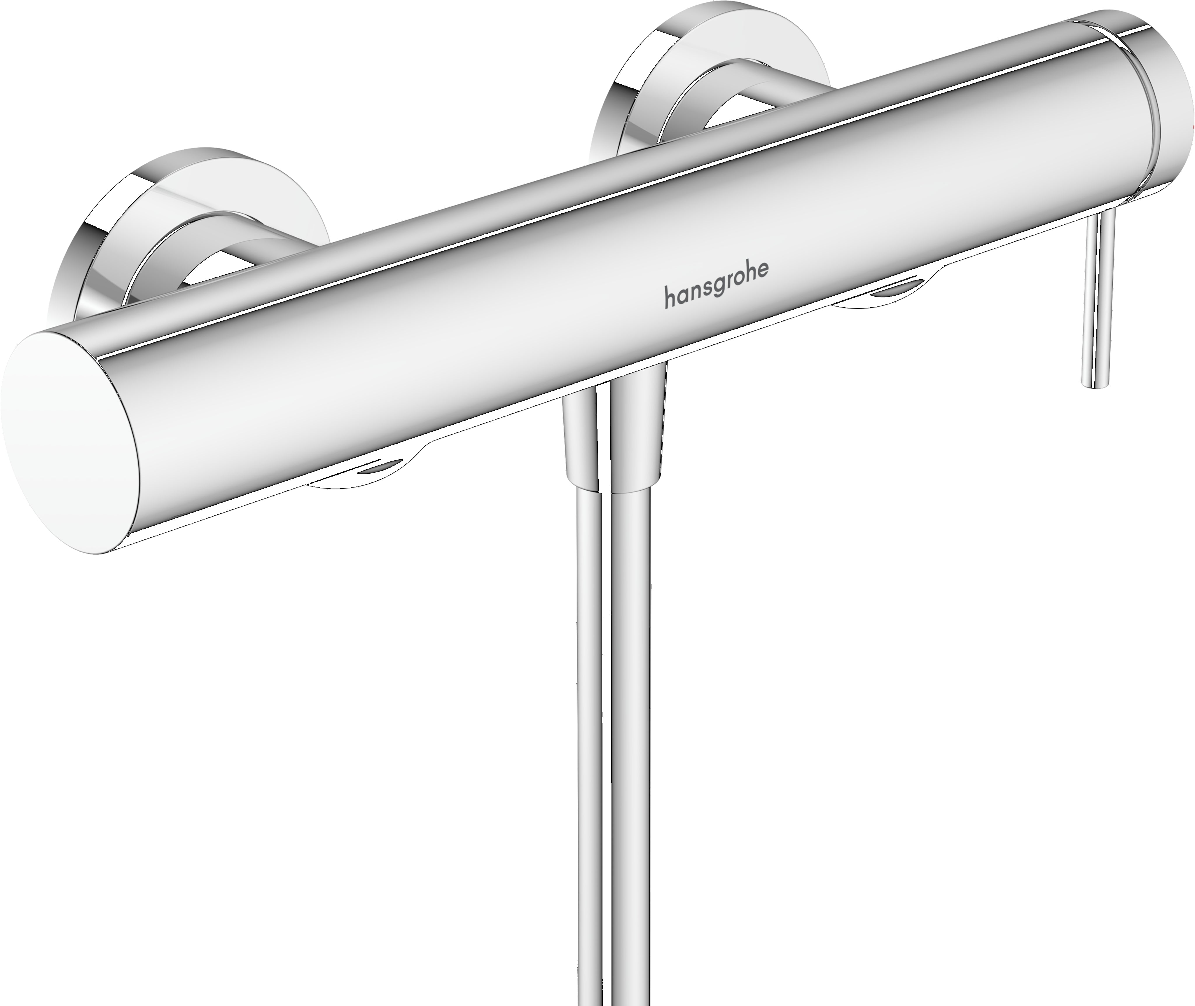 Tecturis S Single lever shower mixer for exposed installation