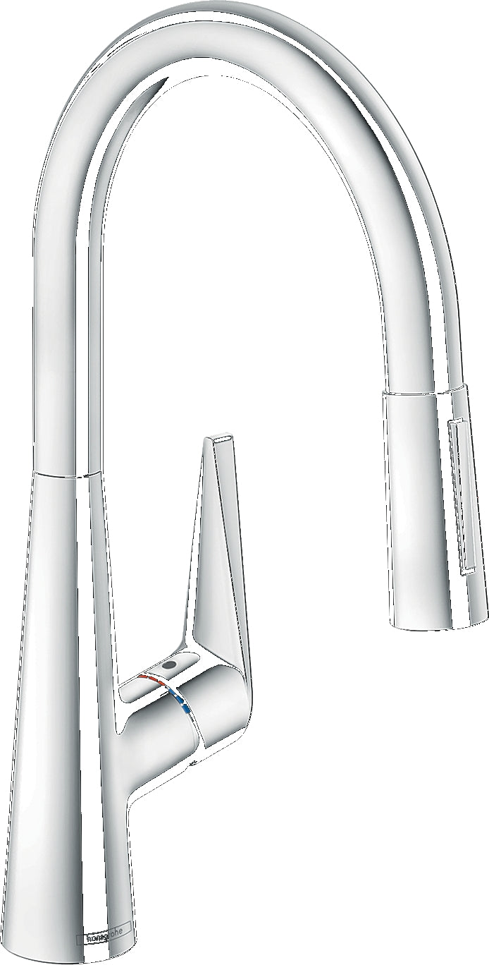 Talis M51 Single lever kitchen mixer 200 EcoSmart with pull-out spray and sBox, 2 spray modes