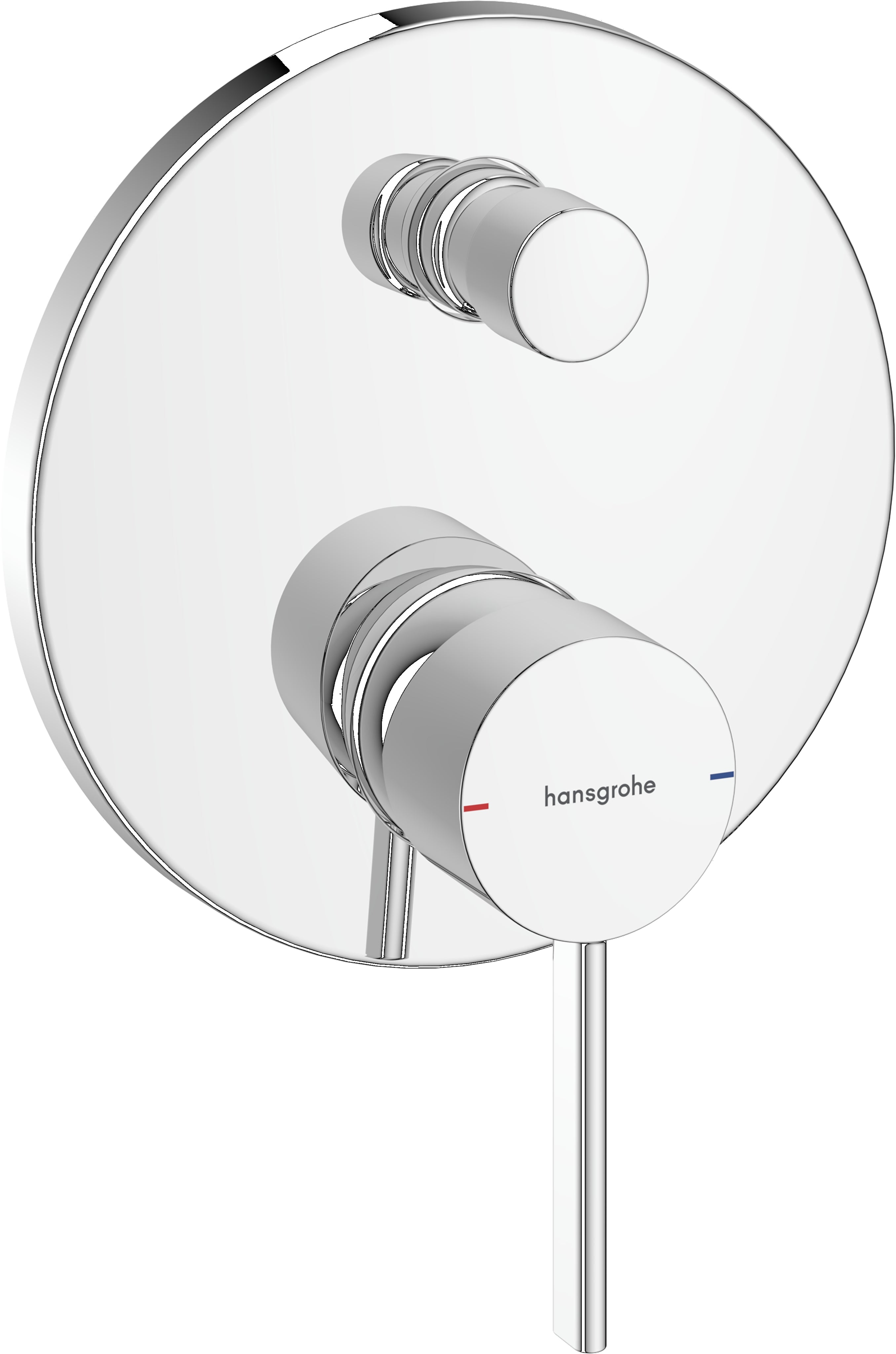 Zesis S Single lever bath mixer for concealed installation for iBox universal