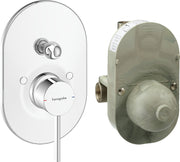 Zesis S Single lever bath mixer-set for concealed installation