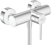 Zesis S Single lever shower mixer for exposed installation