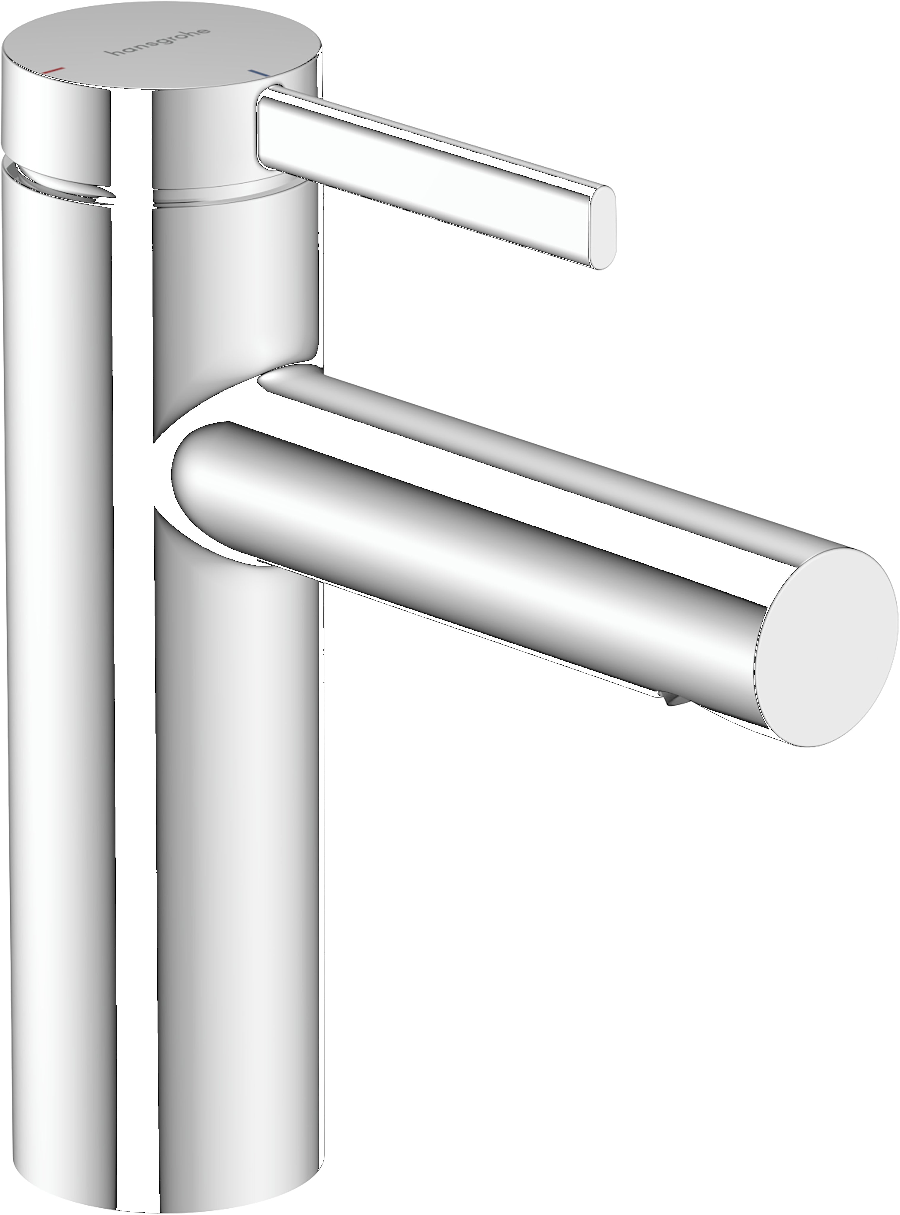 Zesis S Single lever basin mixer 100 CoolStart without waste set