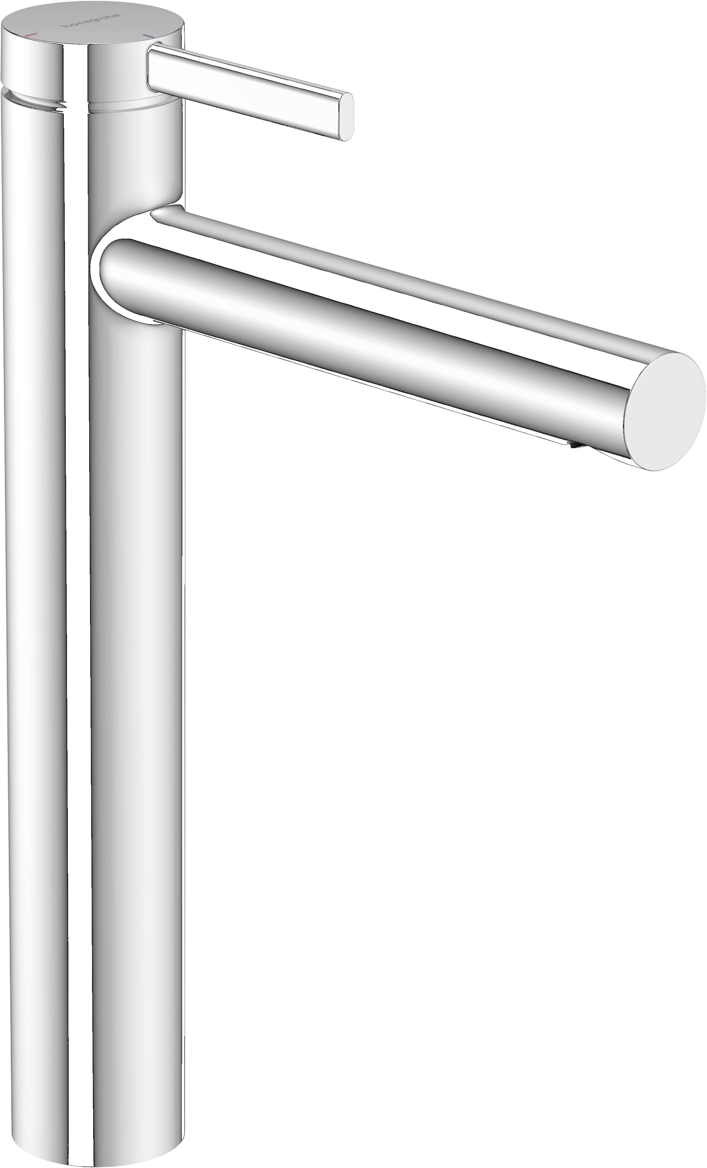 Zesis S Single lever basin mixer 230 CoolStart for wash bowls without waste set