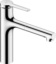 Zesis M33 Single lever kitchen mixer, 160, pull-out spray, 2jet, sBox lite