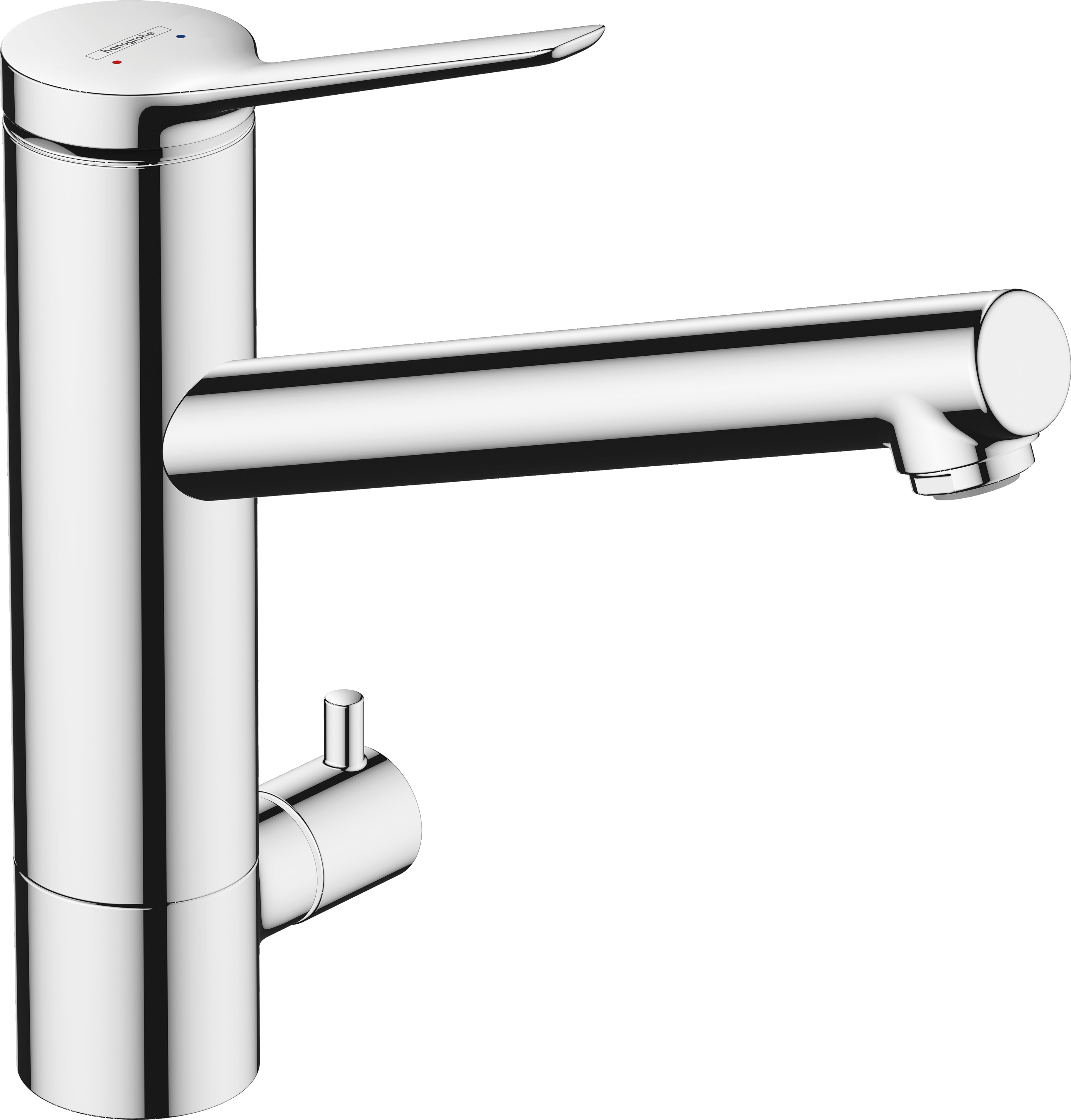 Zesis M33 Single lever kitchen mixer 200, device shut-off valve, 1jet