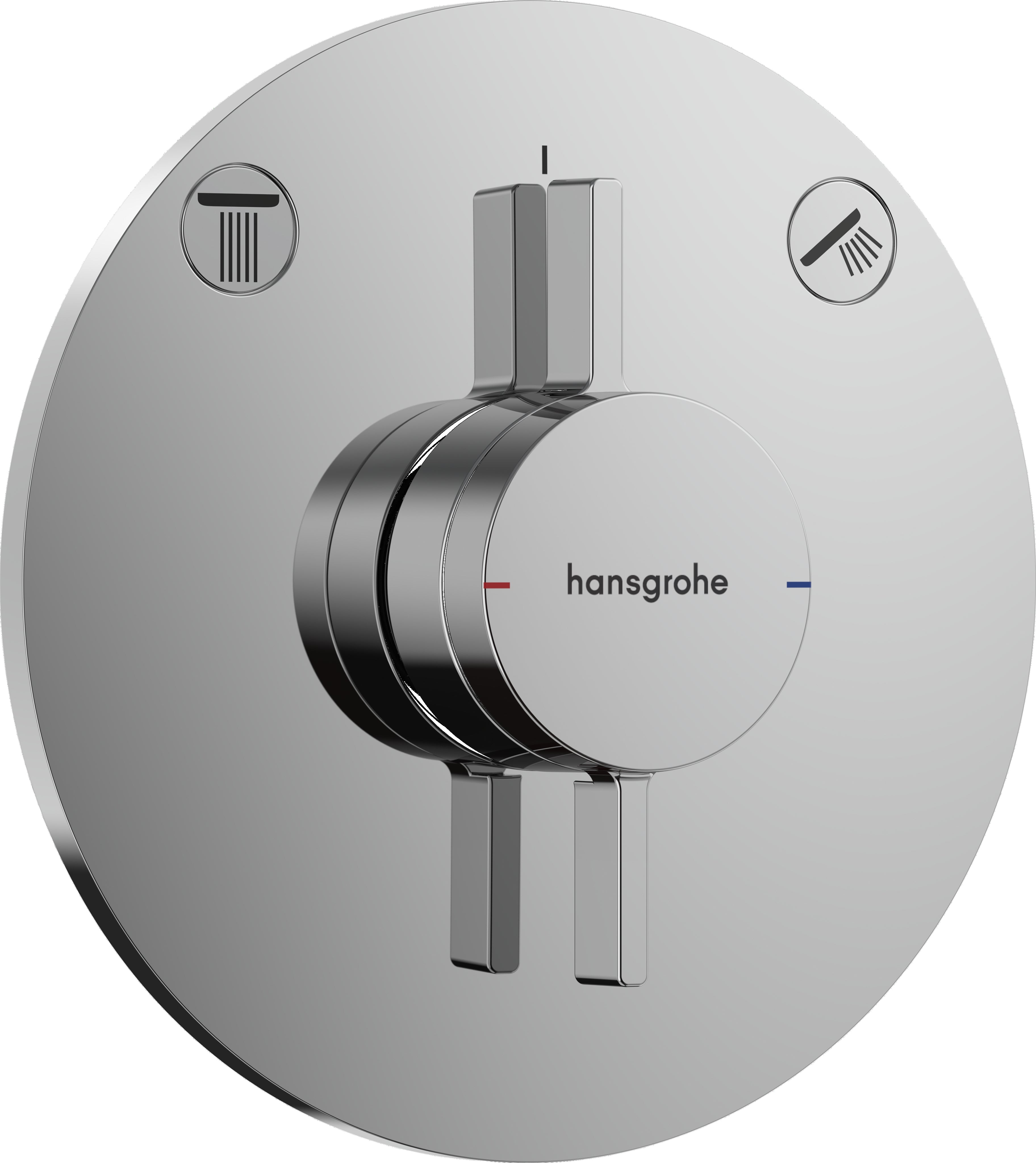 DuoTurn S Mixer for concealed installation for 2 functions