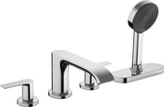 Vivenis 4-hole rim mounted bath mixer with sBox