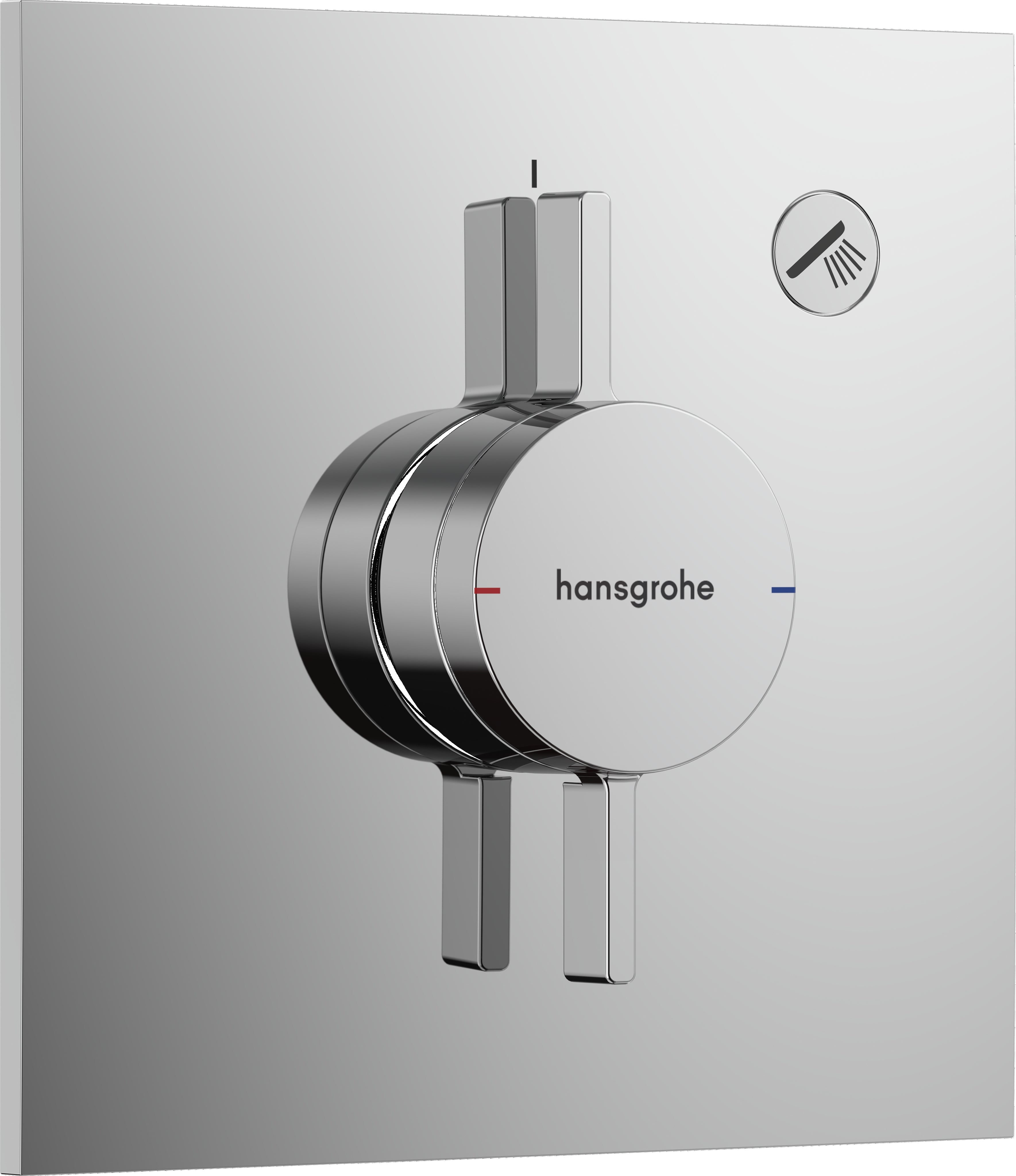 DuoTurn E Mixer for concealed installation for 1 function