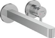 Finoris Single lever basin mixer for concealed installation wall-mounted with spout 228 mm