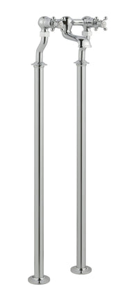 GROSVENOR FREESTANDING BATH FILLER, CHROME
