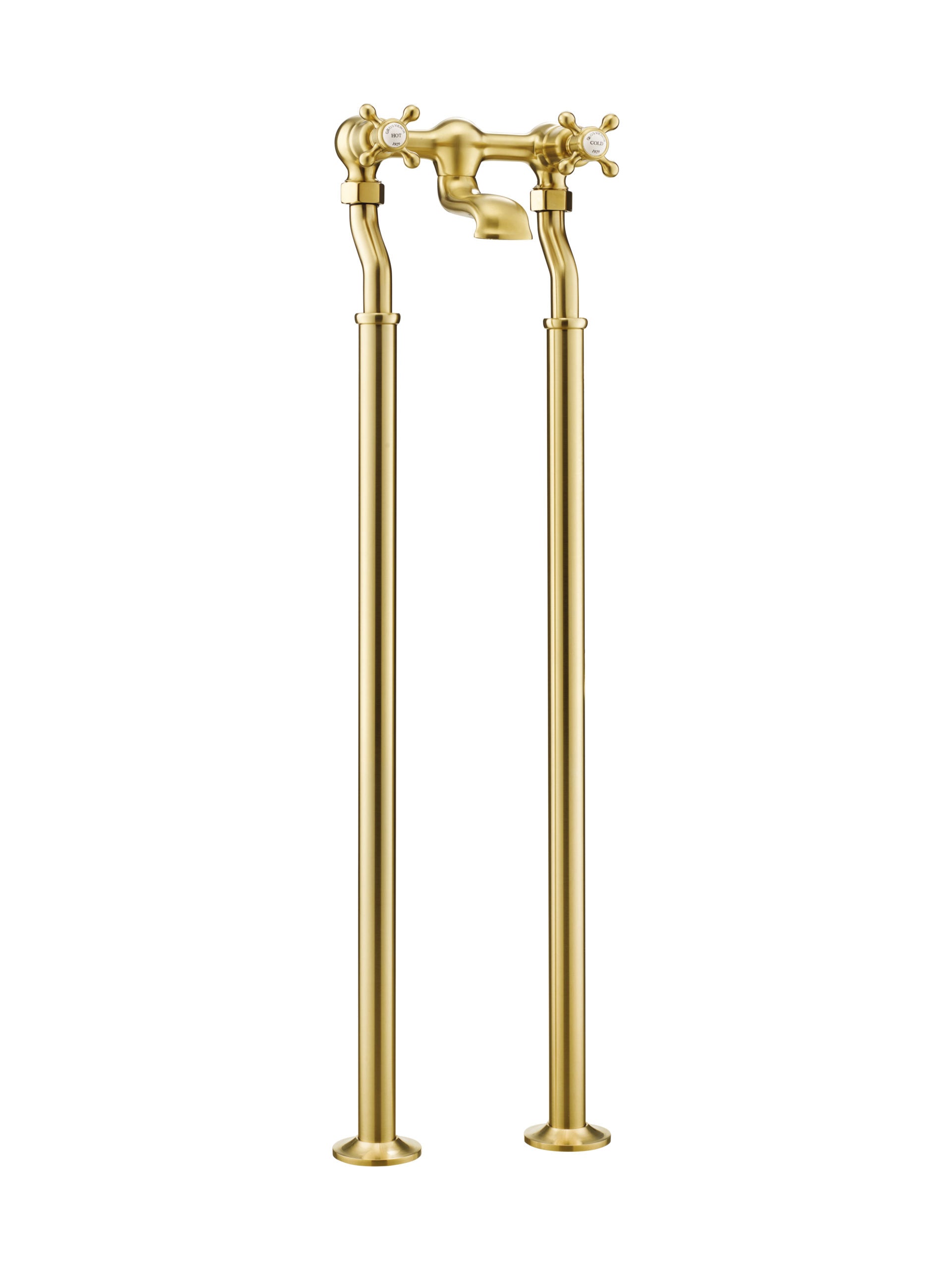 GROSVENOR FREESTANDING BATH FILLER, CHROME