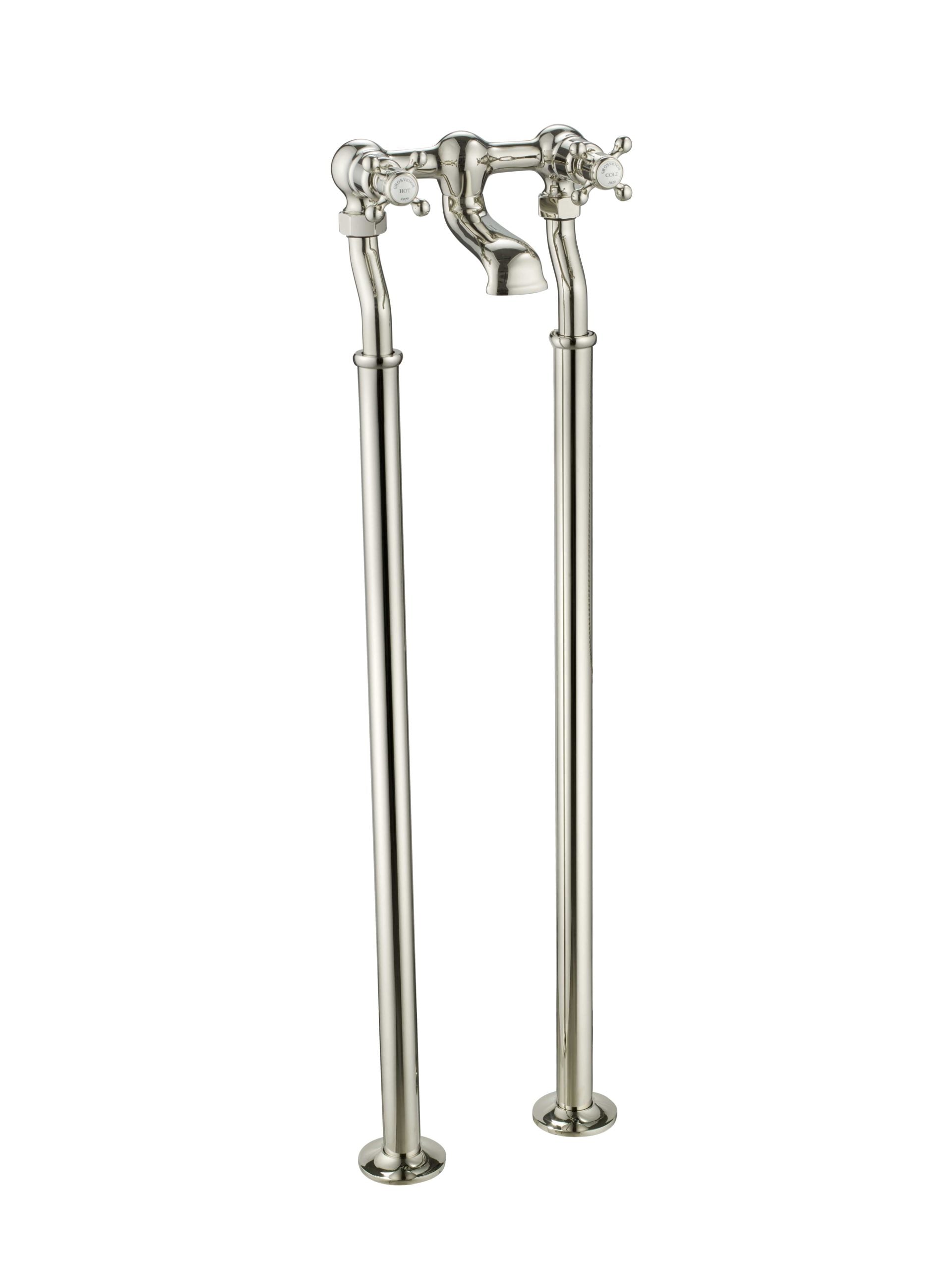 GROSVENOR FREESTANDING BATH FILLER, CHROME