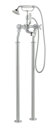 GROSVENOR FREESTANDING BATH SHOWER MIXER WITH KIT