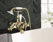 GROSVENOR DECK MOUNTED BATH SHOWER MIXER WITH KIT