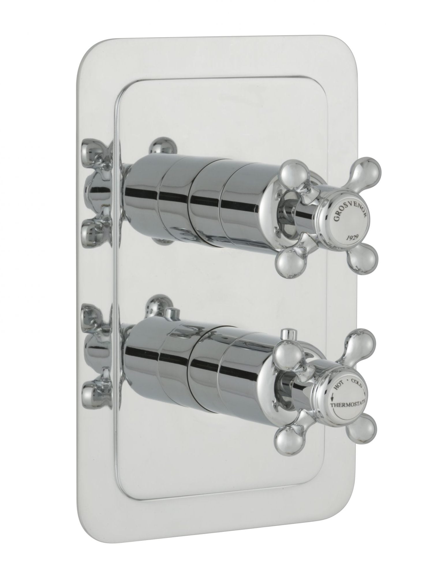 GROSVENOR THERMOSTATIC CONCEALED 1 OUTLET SHOWER VALVE VERTICAL