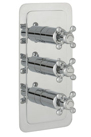 GROSVENOR THERMOSTATIC CONCEALED 2 OUTLET SHOWER VALVE, VERTICAL