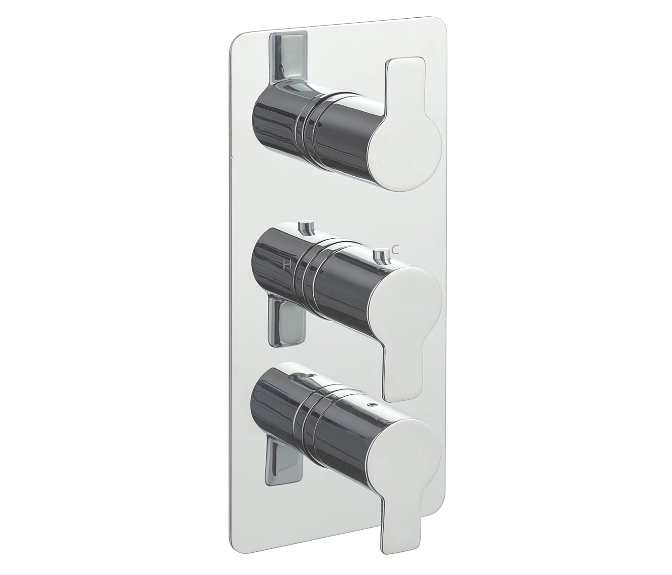 AMORE THERMOSTATIC SHOWER VALVE WITH 2 OPTIONS VERTICLE
