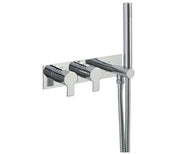 AMORE THERMOSTATIC CONCEALED SHOWER VALVE 2 OUTLETS WTH HANDSET