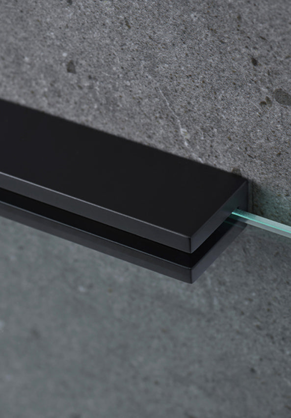 BRACKET FOR GLASS SHELF