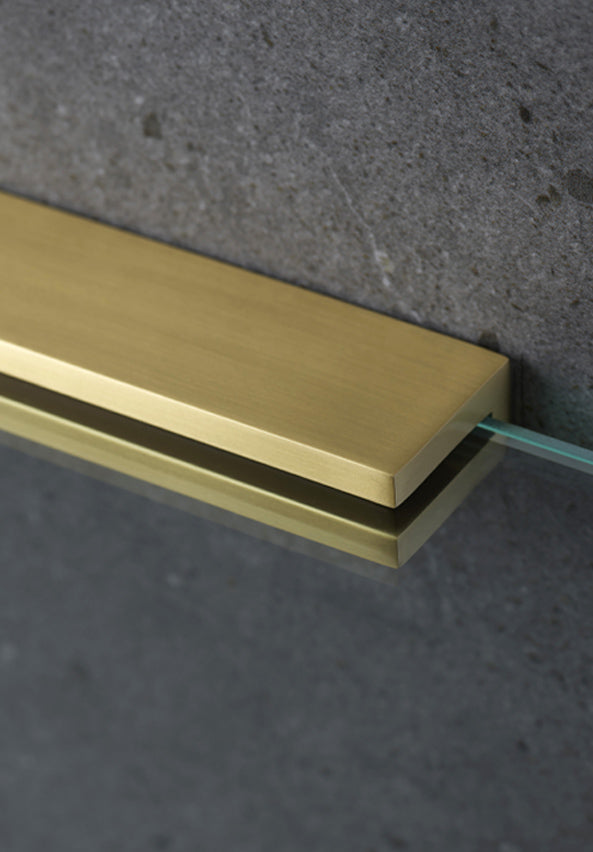 BRACKET FOR GLASS SHELF