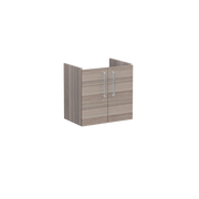 Root Washbasin Unit, With Doors, Compact, Cordoba, Without Washbasin