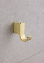 ORLANDO HOOK BRUSHED BRASS