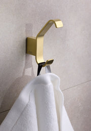 ORLANDO ROBE HOOK BRUSHED BRASS