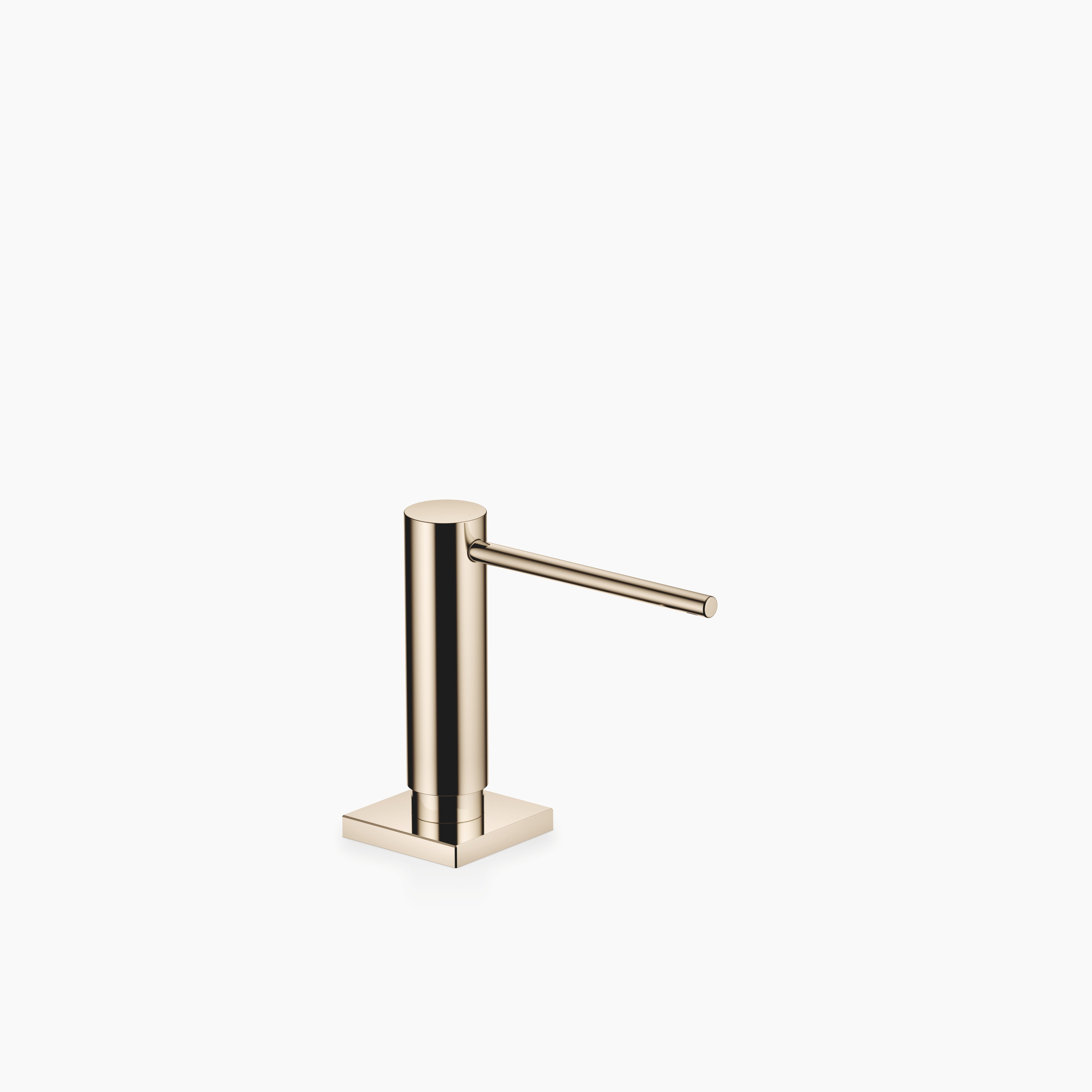 Dispenser With Rosette Chrome