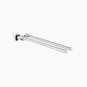 Madison Towel Bar In Two Parts Swivel Chrome