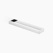 Towel Bar In Two Parts Non Swivel Chrome