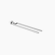 Tara Towel Bar In Two Parts Non Swivel Chrome
