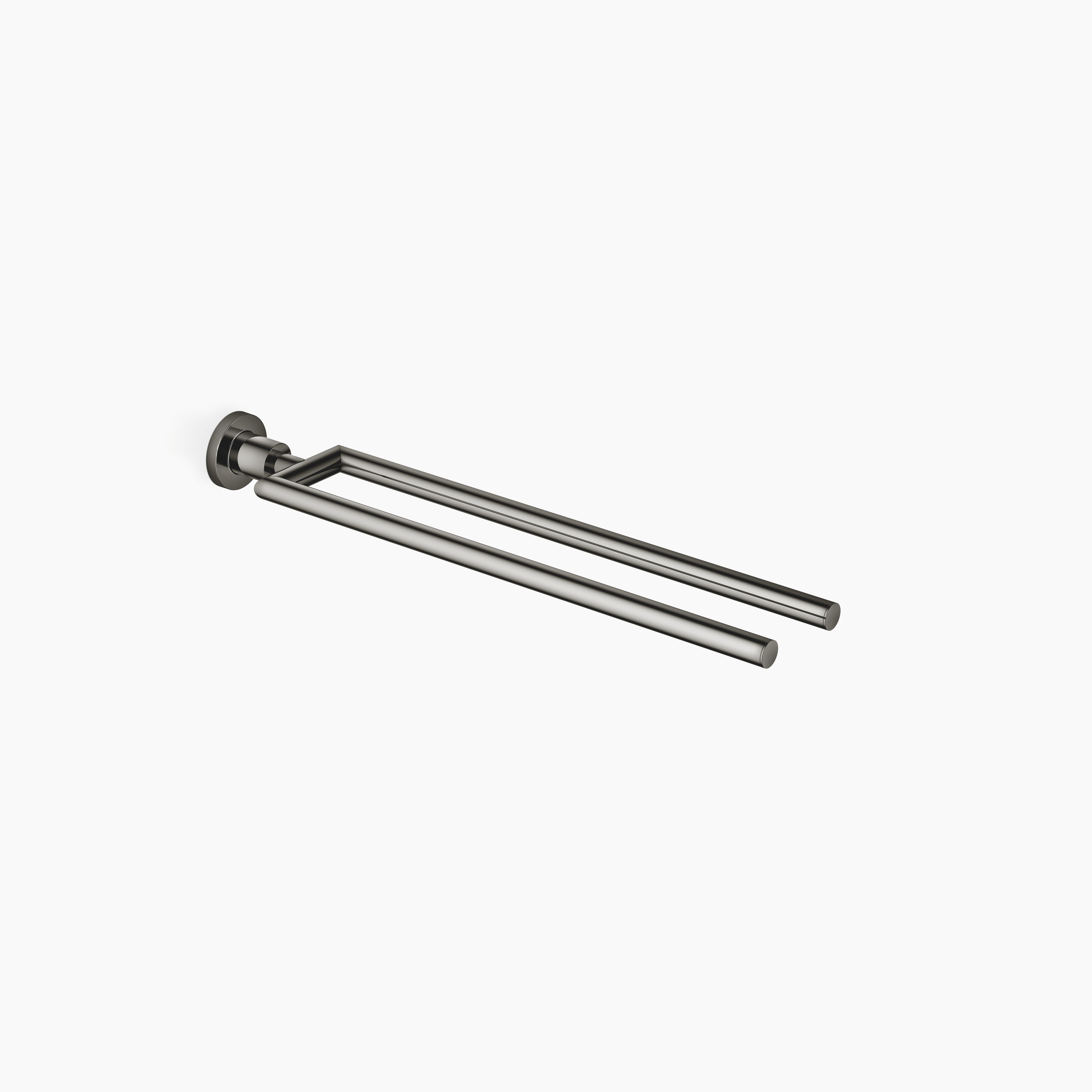 Tara Towel Bar In Two Parts Non Swivel Chrome