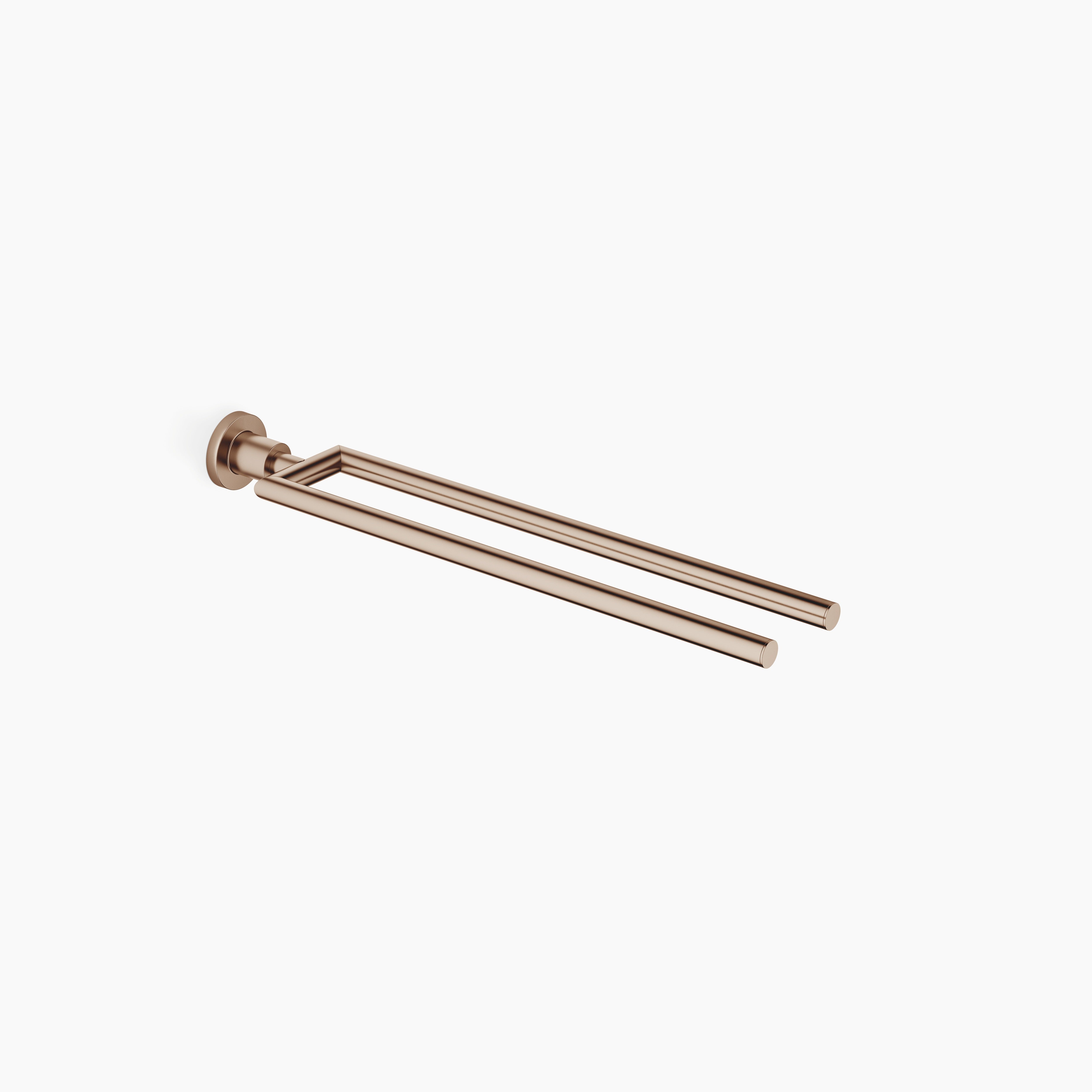 Tara Towel Bar In Two Parts Non Swivel Chrome