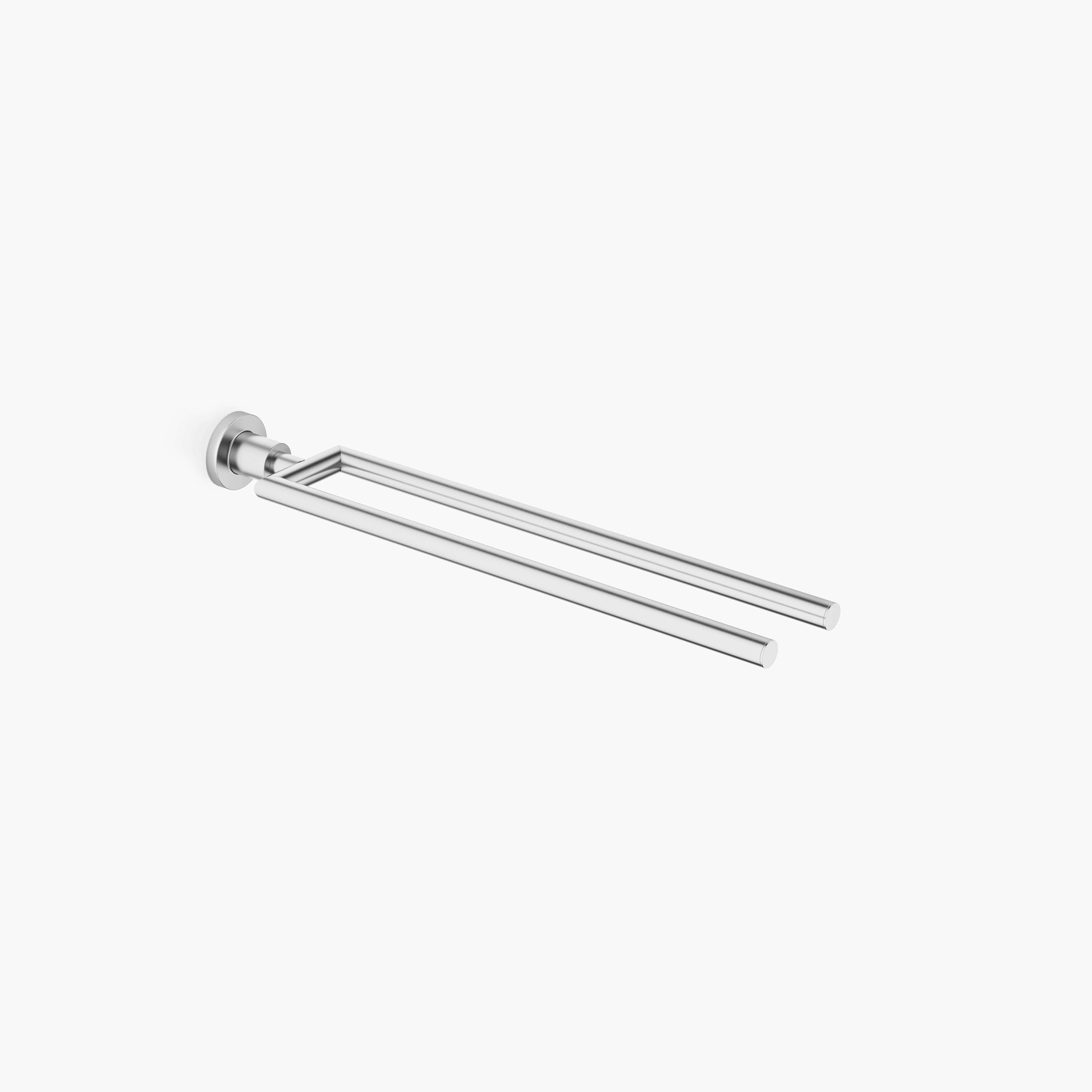 Tara Towel Bar In Two Parts Non Swivel Chrome