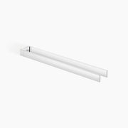 Towel Bar In Two Parts Non Swivel Chrome II