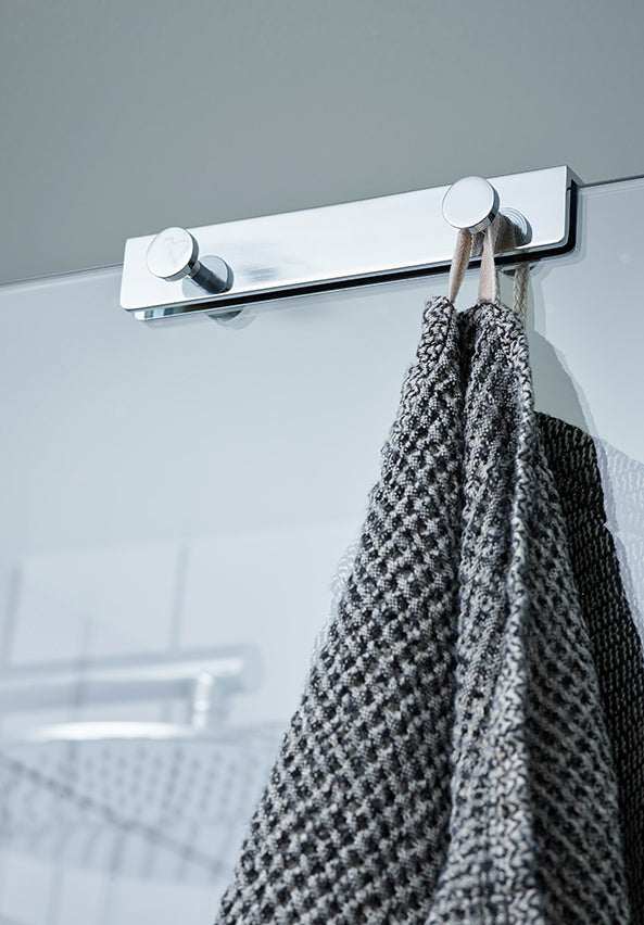 SHOWER DOOR AND SCREEN FITTING 4 HOOK