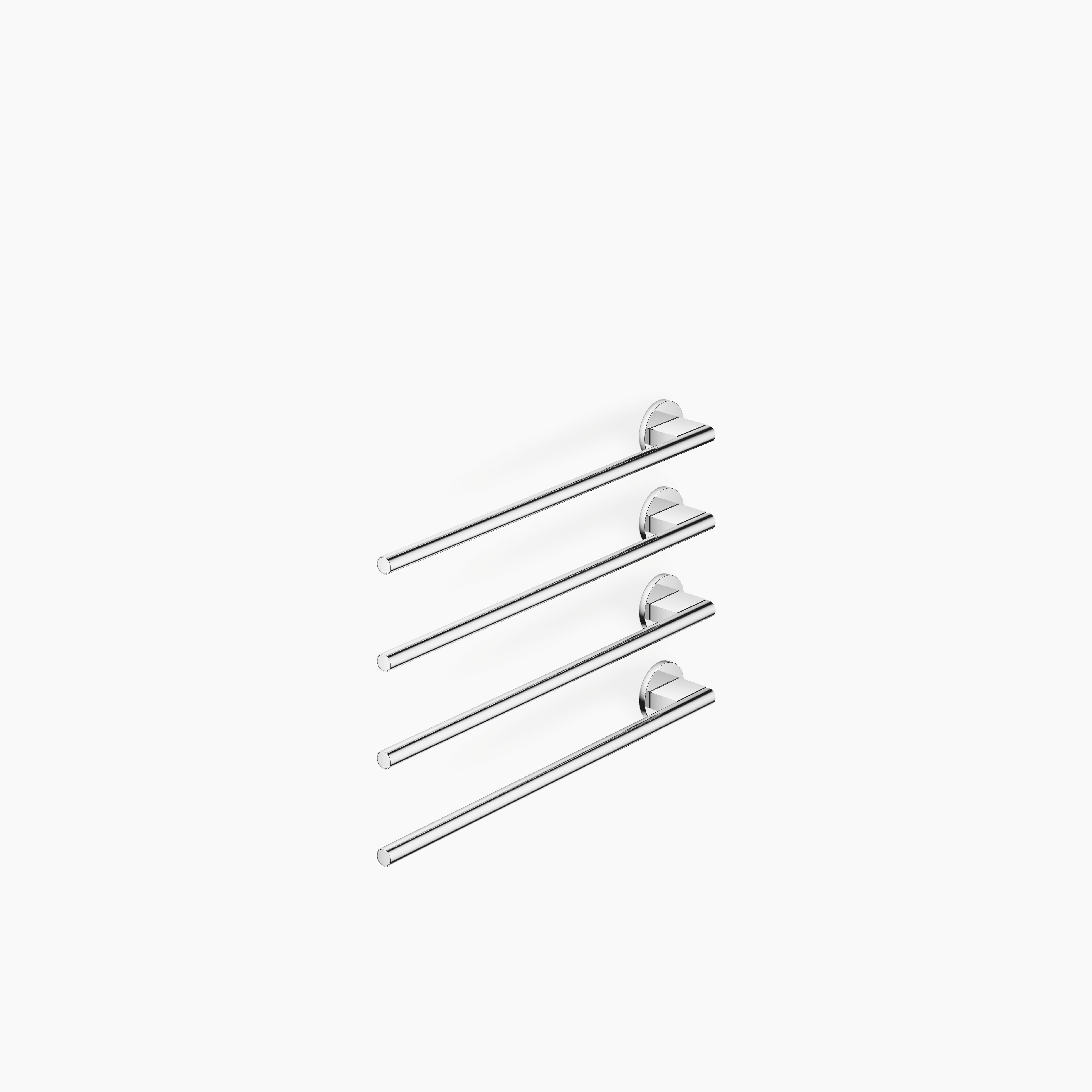 Towel Warmer 4 Fold Projection Left Without Control Element Chrome