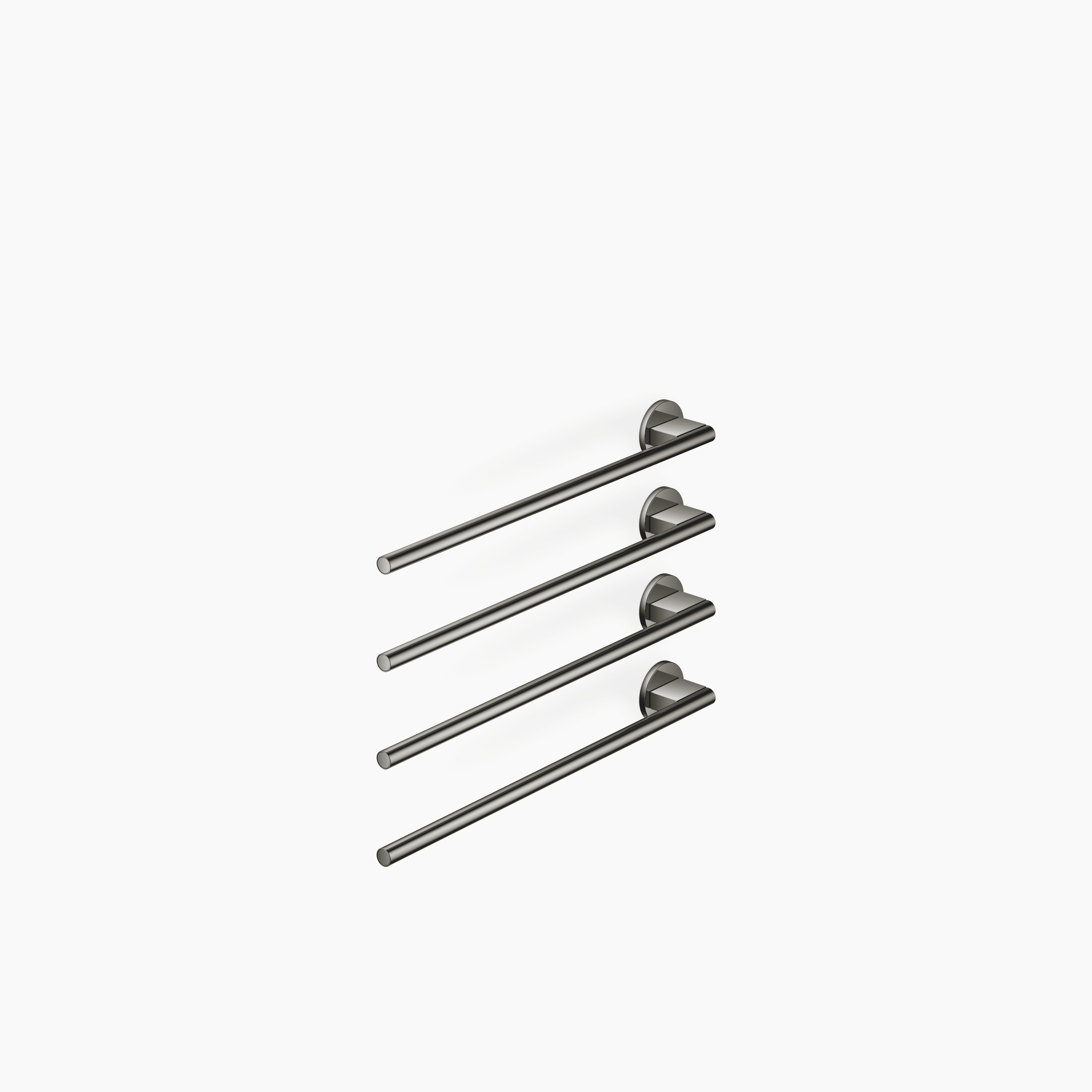 Towel Warmer 4 Fold Projection Left Without Control Element Chrome