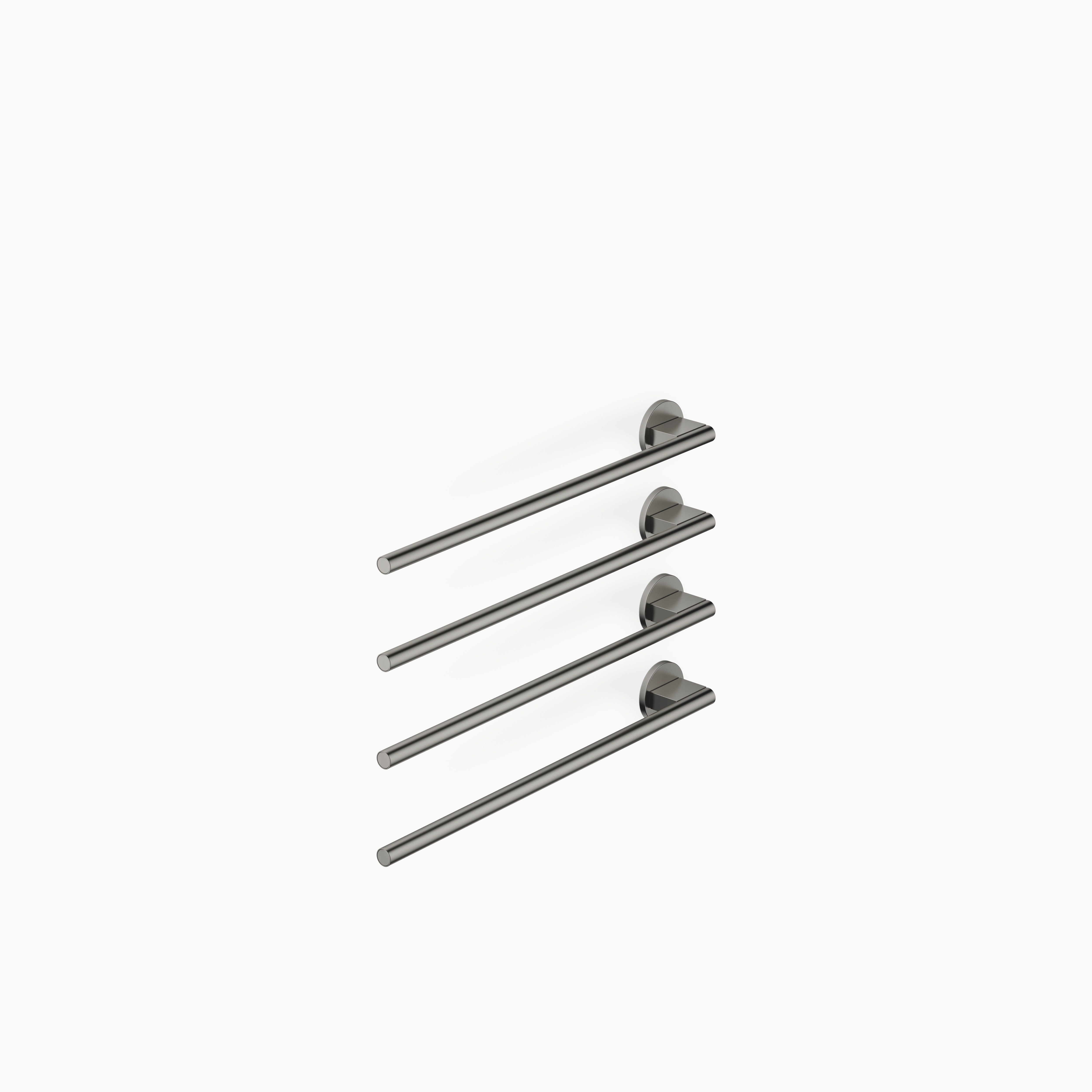 Towel Warmer 4 Fold Projection Left Without Control Element Chrome