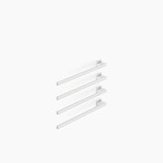 Towel Warmer 4 Fold Projection Left Without Control Element Chrome II