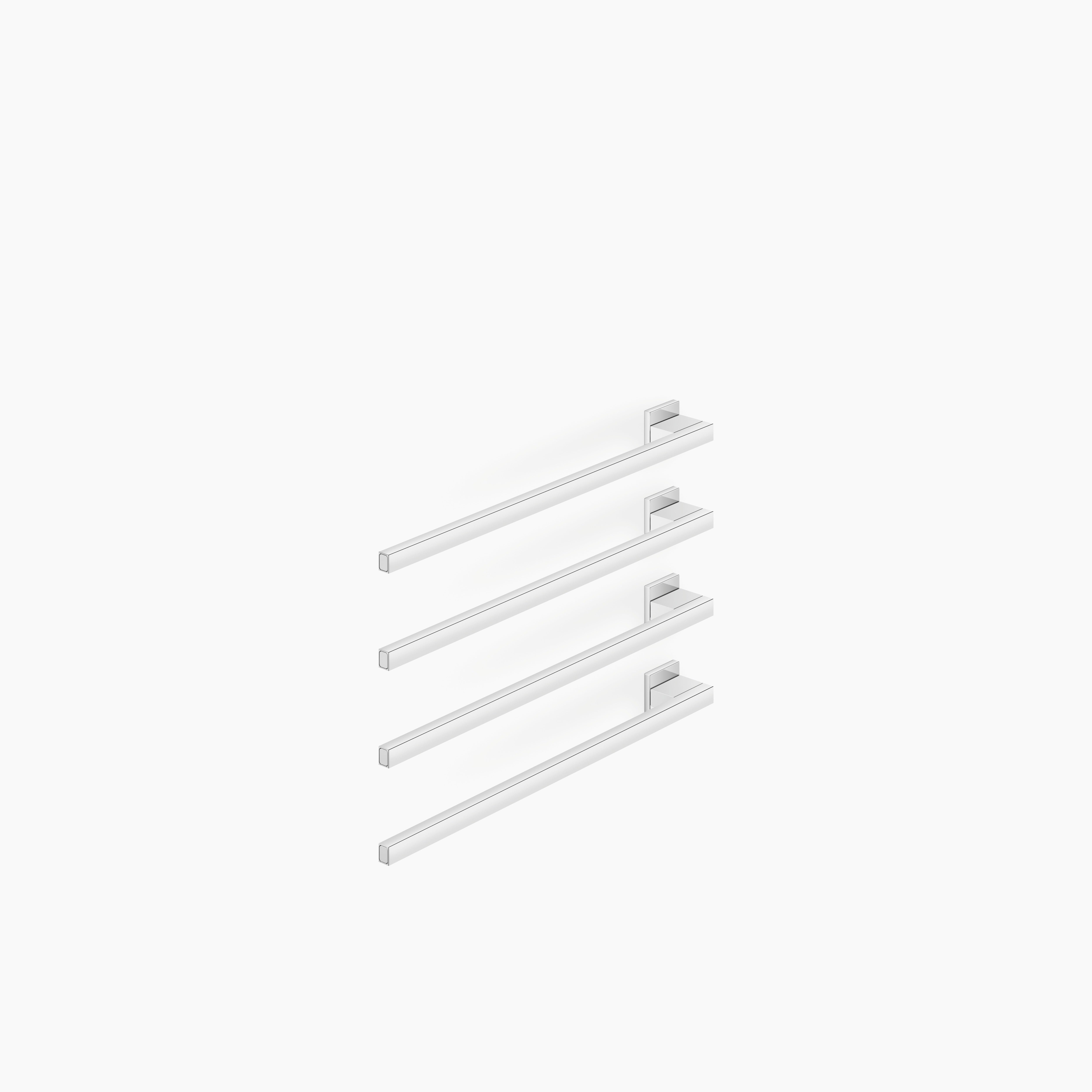 Towel Warmer 4 Fold Projection Left Without Control Element Chrome II